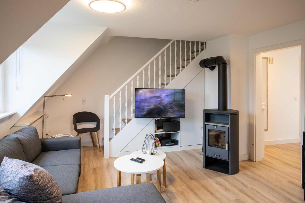 Ferienwohnung Wrixumer Marsch Esterno foto